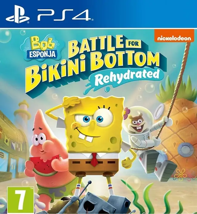 Bob Esponja: La Batalla por Fondo de Bikini - Rehidratado – PS4
