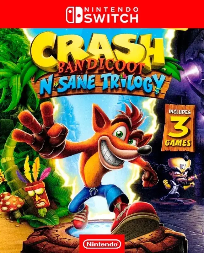 CRASH BANDICOOT N SANE TRILOGY – NINTENDO SWITCH
