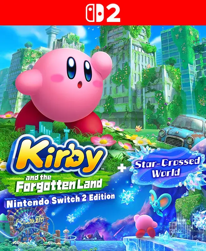 Kirby and the Forgotten Land – Nintendo Switch 2 Edition + Star-Crossed World