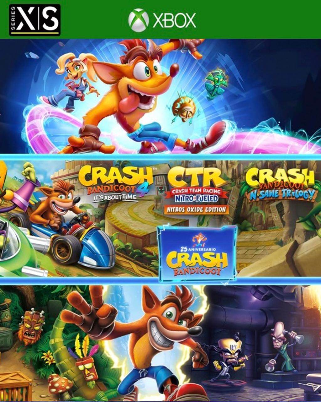 CRASH BANDICOOT – CRASHIVERSARY BUNDLE - XBOX SERIES X|S