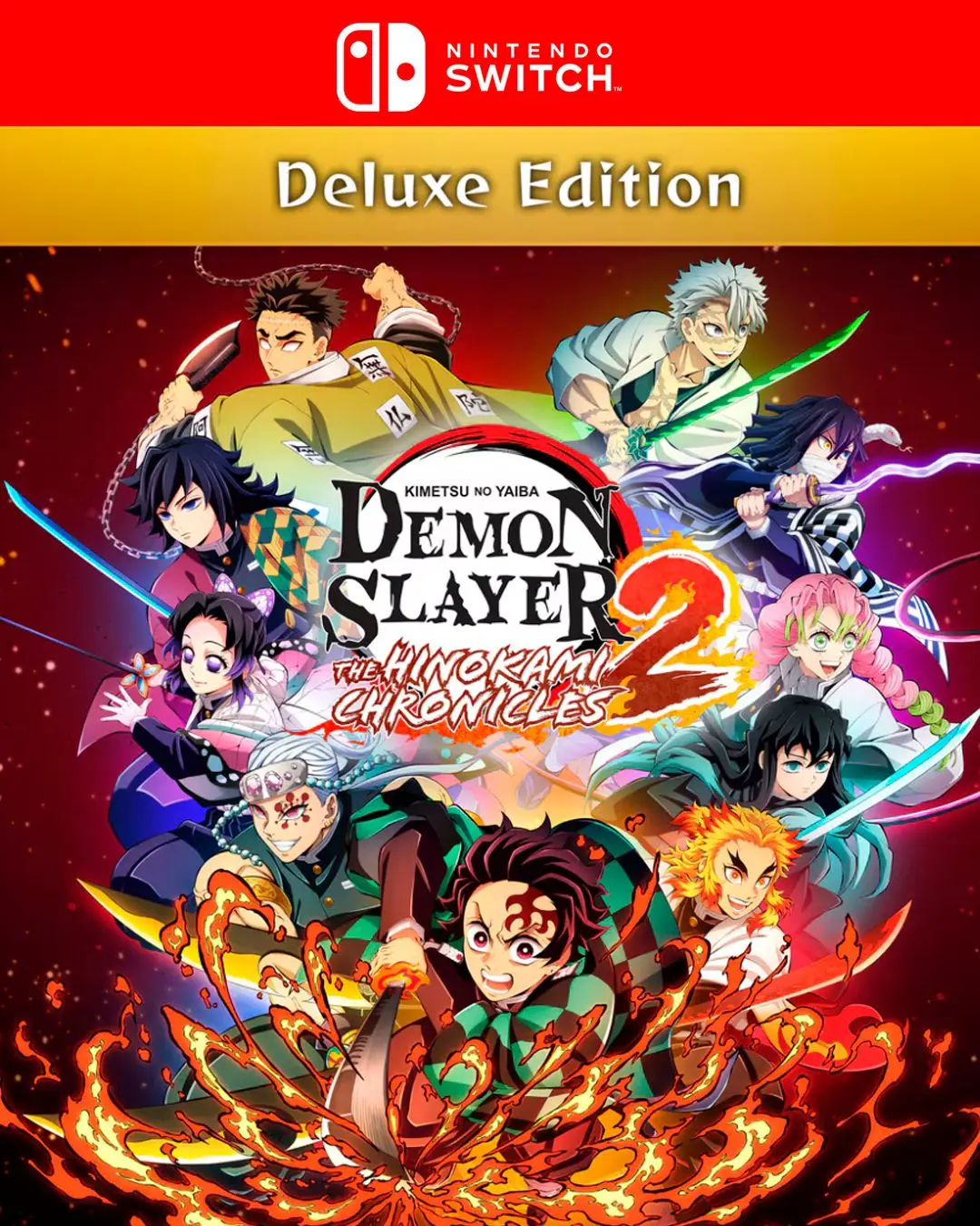 Demon Slayer -Kimetsu no Yaiba- The Hinokami Chronicles 2 Deluxe Edition - Nintendo Switch