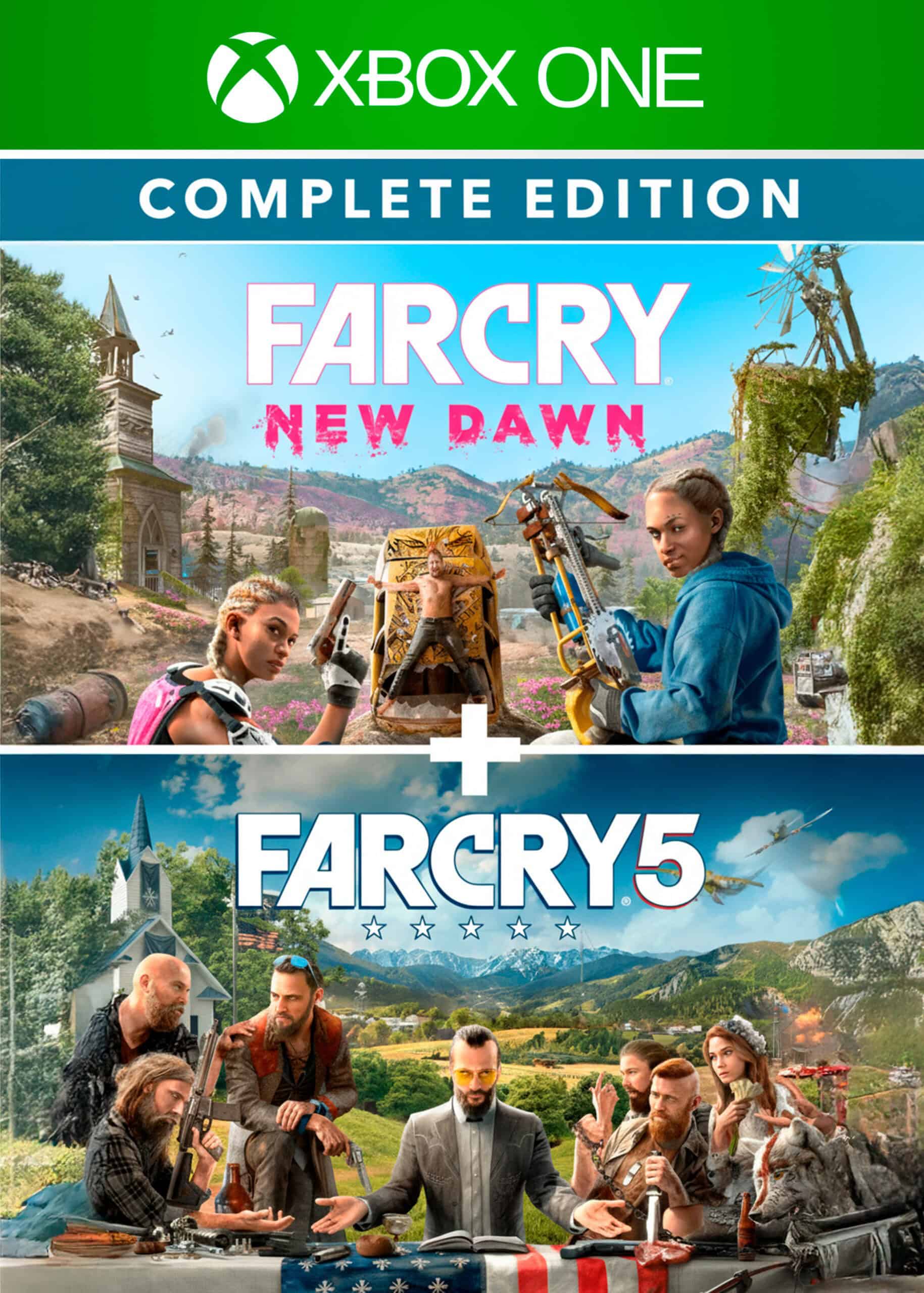 Far Cry 5 + Far Cry New Dawn Deluxe Edition Bundle - Xbox One