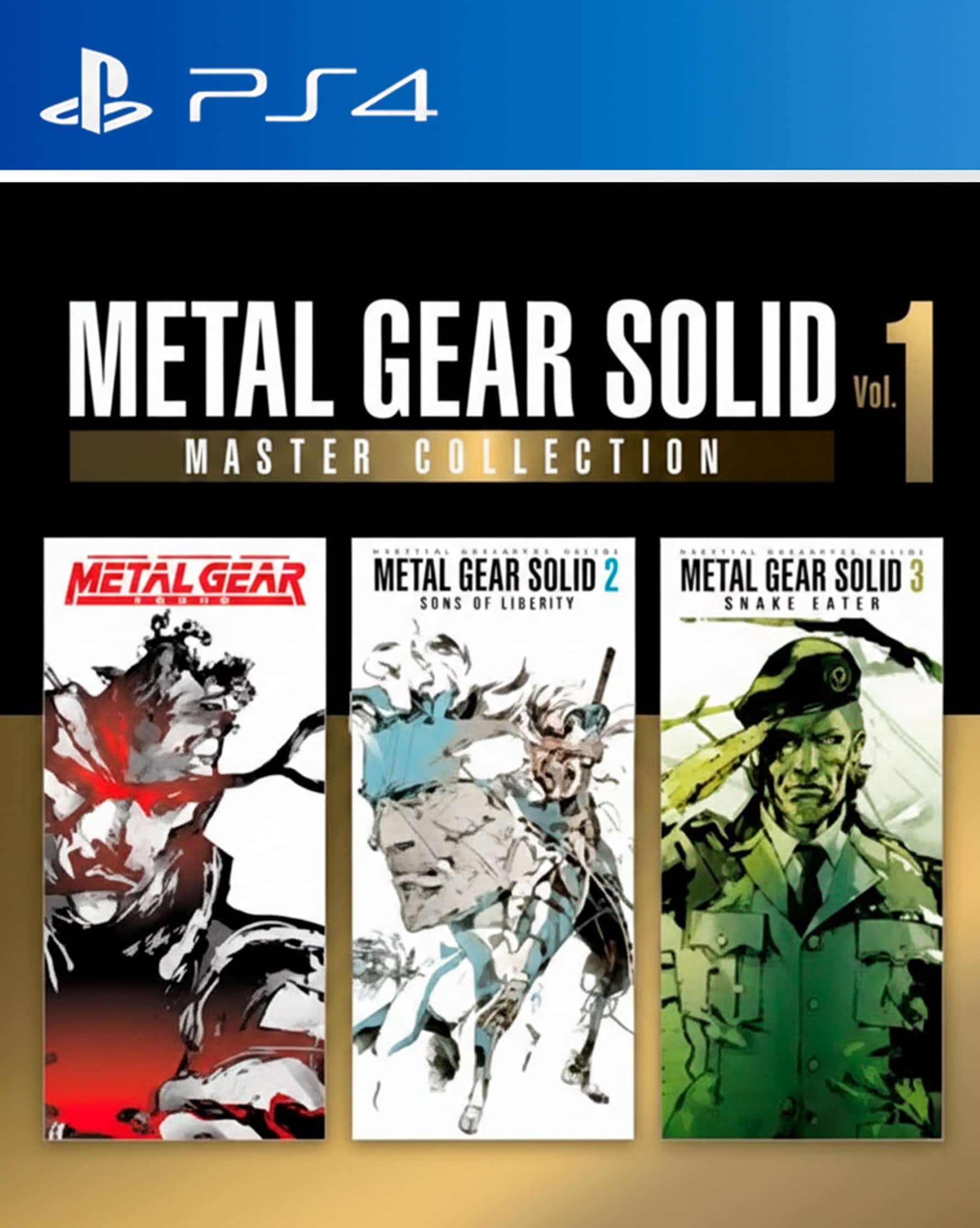 METAL GEAR SOLID: MASTER COLLECTION Vol.1- PS4
