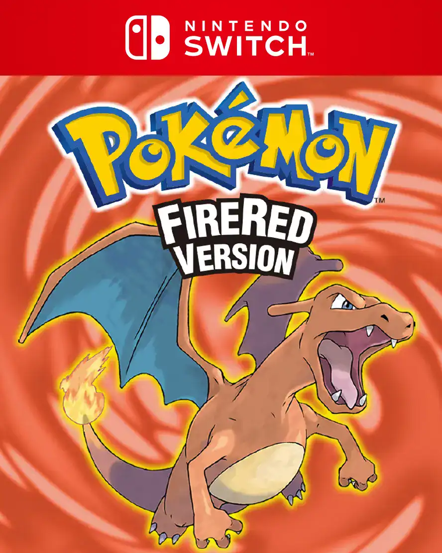Pokémon FireRed Version PRE ORDEN - NINTENDO SWITCH