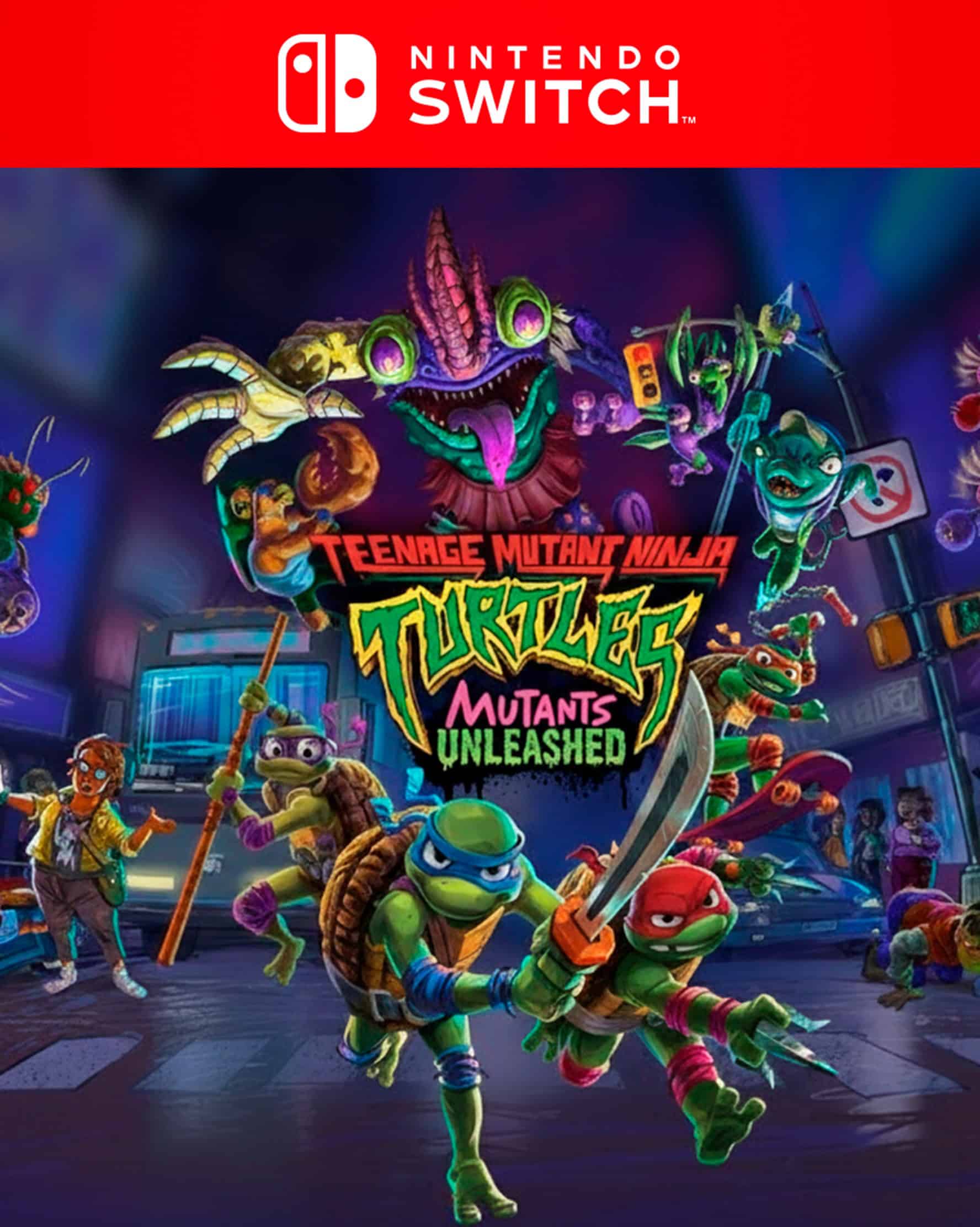 Teenage Mutant Ninja Turtles: Mutants Unleashed- NINTENDO SWITCH